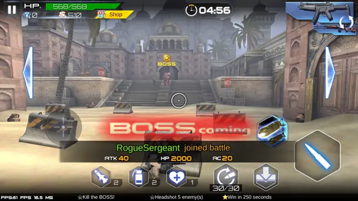 Blazing Sniper android App screenshot 9