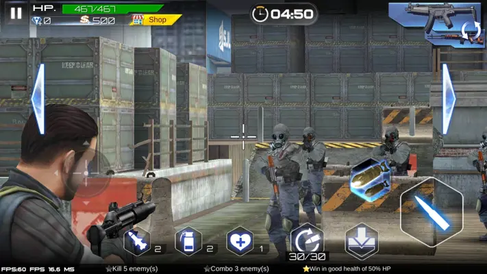 Blazing Sniper android App screenshot 1