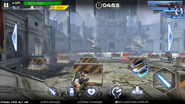 Blazing Sniper android App screenshot 7